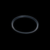 Surgical Suction Collection Bottle Assembly, Replacement Rubber Gasket